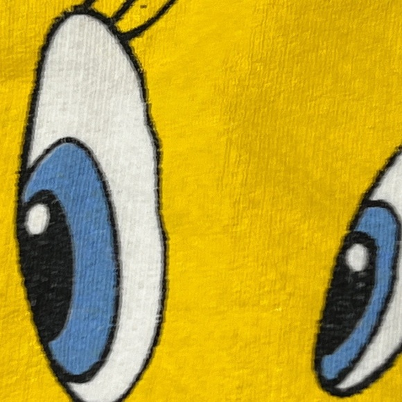 Tweety Bird Angel Looney Tunes Vintage Cartoon 1990s Crewneck Sweatshirt - Picture 3 of 5